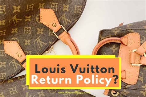 krijg je geld terug bij louis vuitton|Louis Vuitton return order.